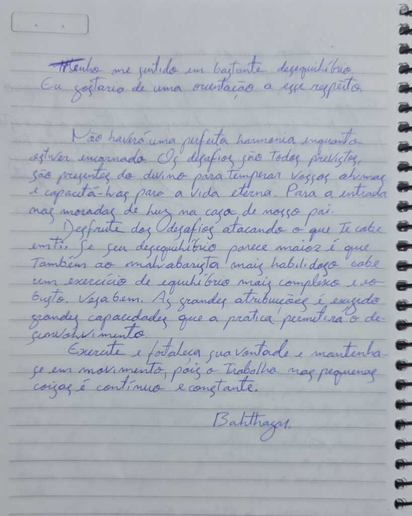 Sobre Desequilíbrio